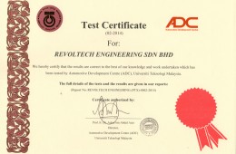 UTM Certificate PTX